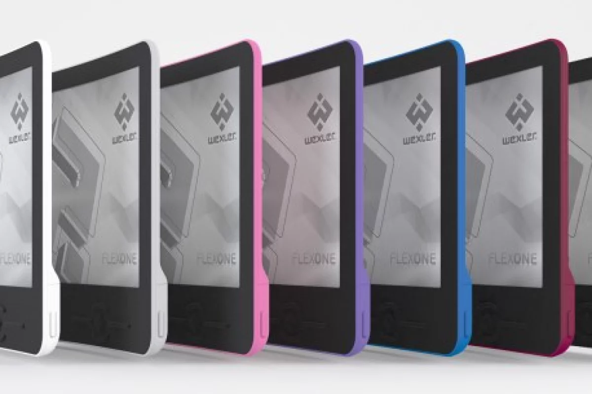 Wexler's Flex ONE, claimed to be the thinnest, lighest ereader yet, is the first flexible ereader based on LG's Electronic Paper Display technology