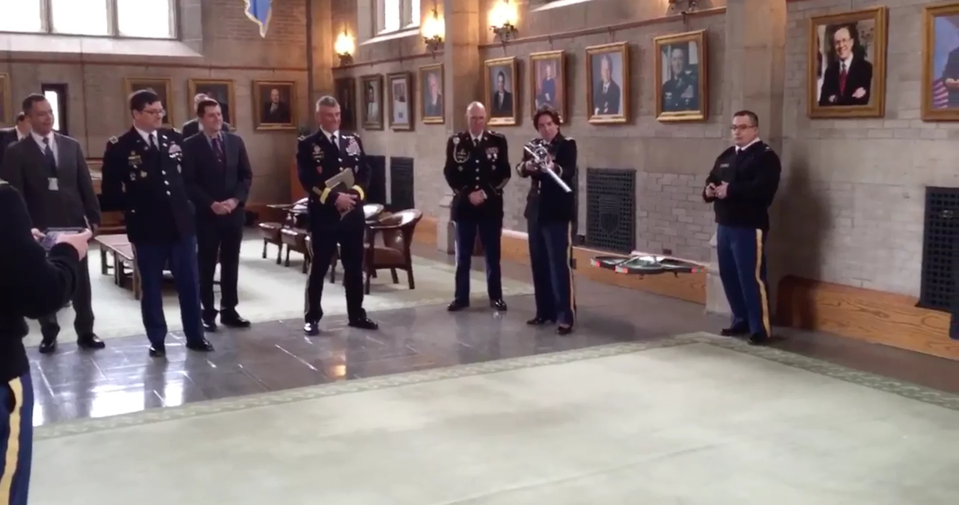 The Army Cyber Institute’s Captain Brent Chapman built his own anti-drone rifle with about US$150 worth of parts