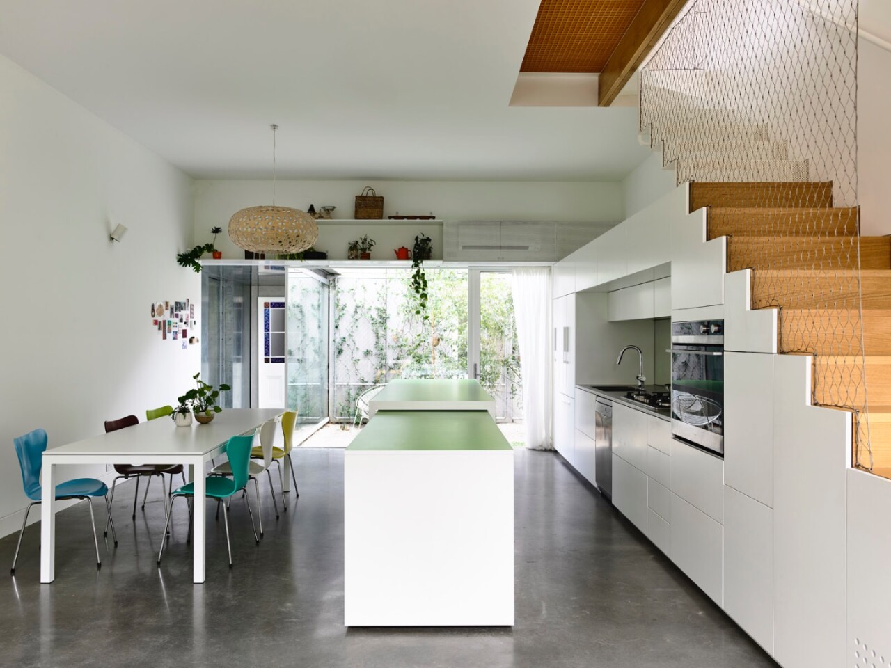 The new kitchen in Grant House's extension