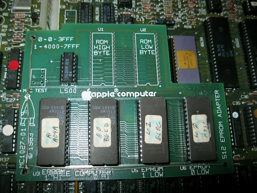 Memory with the rarely seen "Mister Macintosh" icon