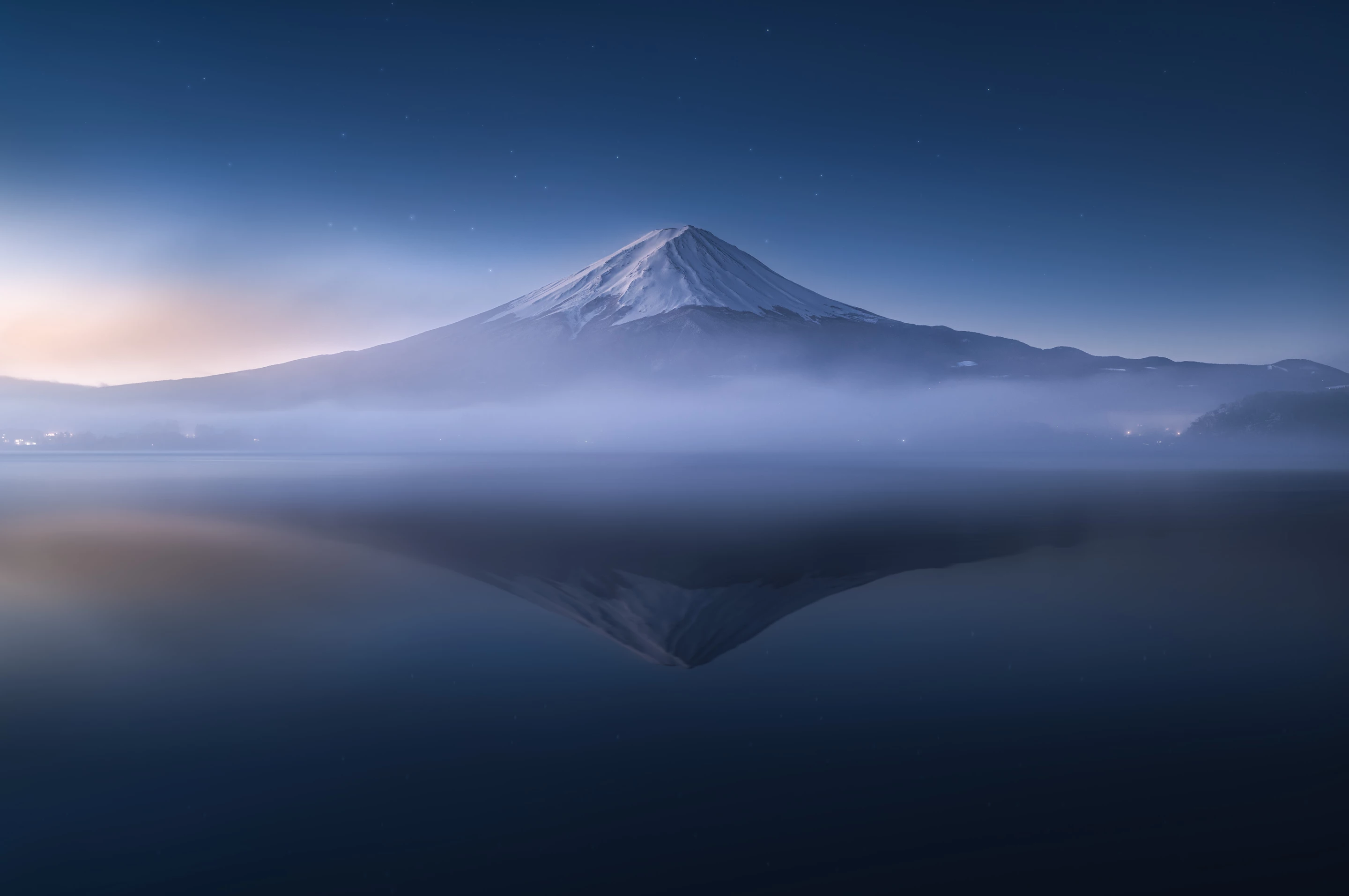Top 101/ 'Winter Breeze', Mount Fuji, taken from lake Kawaguchi, Yamanashi, Japan