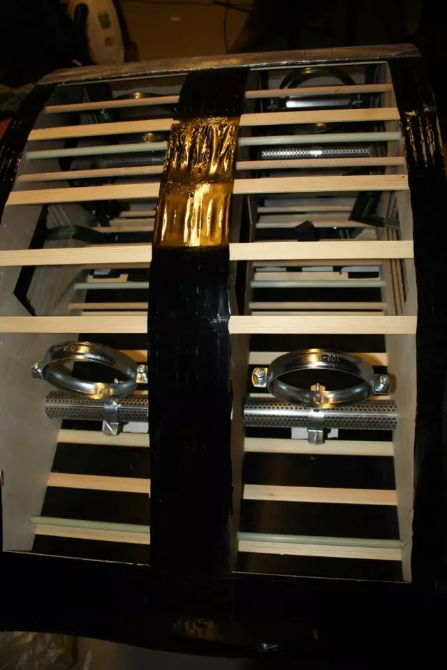 Interior of the wingbody