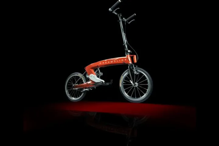The Dreamslide allows riders to stand while pedaling