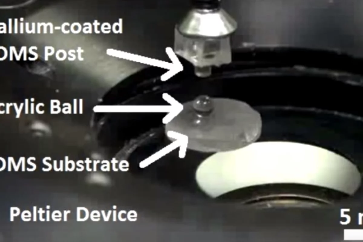 Gallium features on-demand reversible glue-like properties that could have applications in everything from industrial electronics processes to switchable adhesive feet for climbing robots