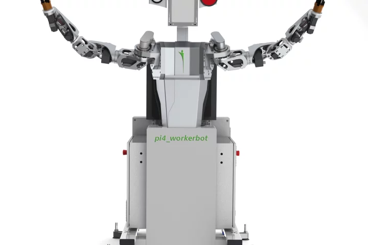 The pi4-workerbot can be adapted to a wide range of tasks (Image: pi4_robotics GmbH)