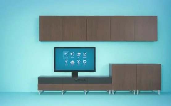 IKEA UPPLEVA all-in-one unit in brown