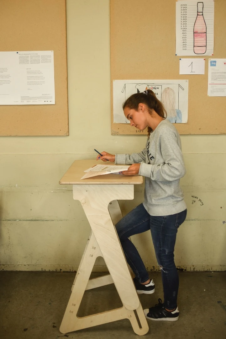 The StandUp is made from FSC-certified birch plywood