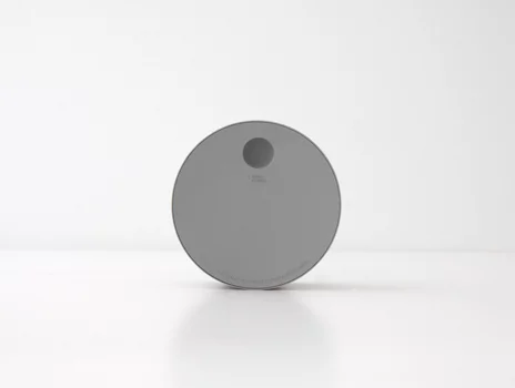 The pocket-sized World Clock measures 85 mm (3.3 in) in diameter and weighs 144 g (5 oz)