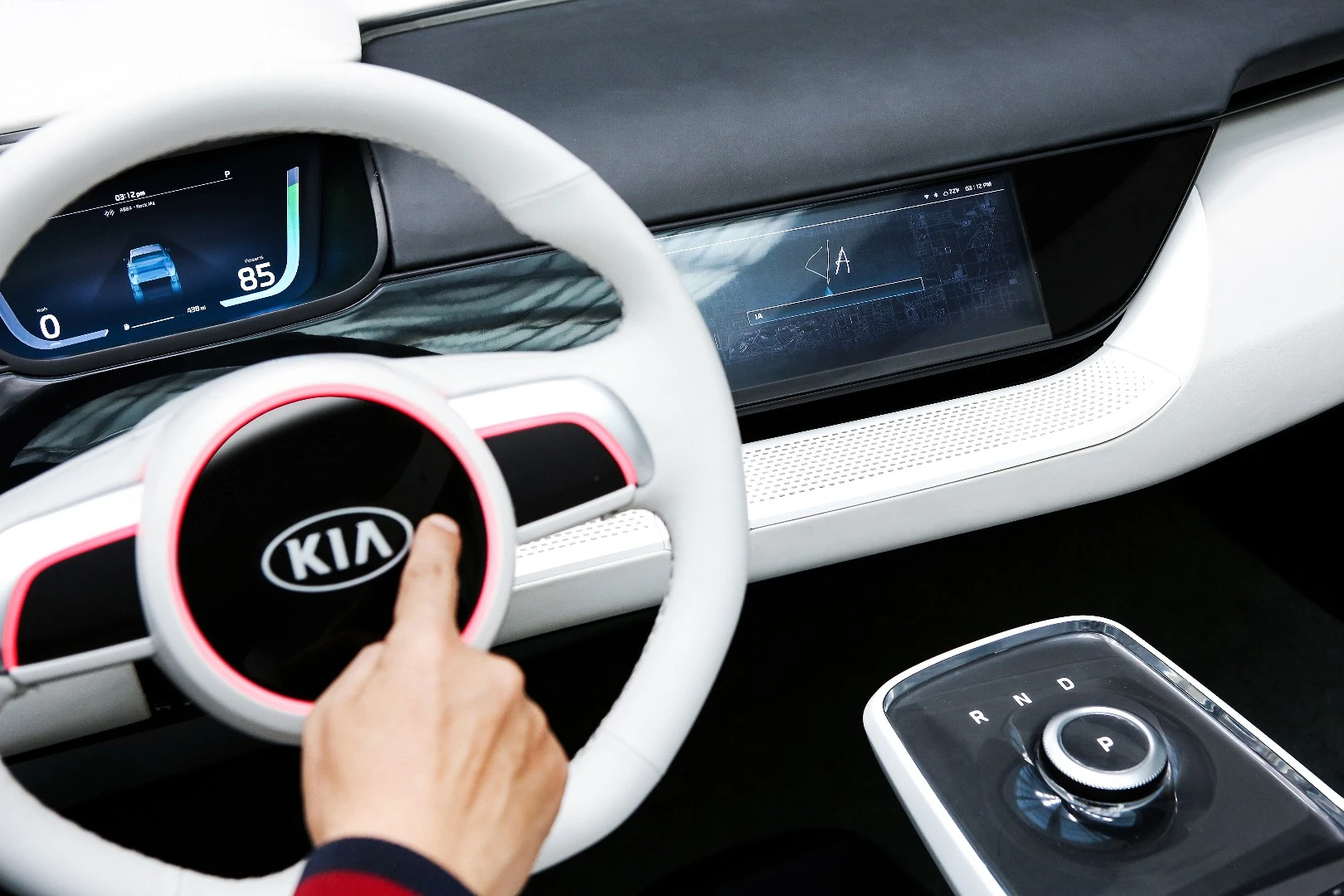 In addition to the Niro EV, Kia has multiple cockpit demonstrators on show at CES