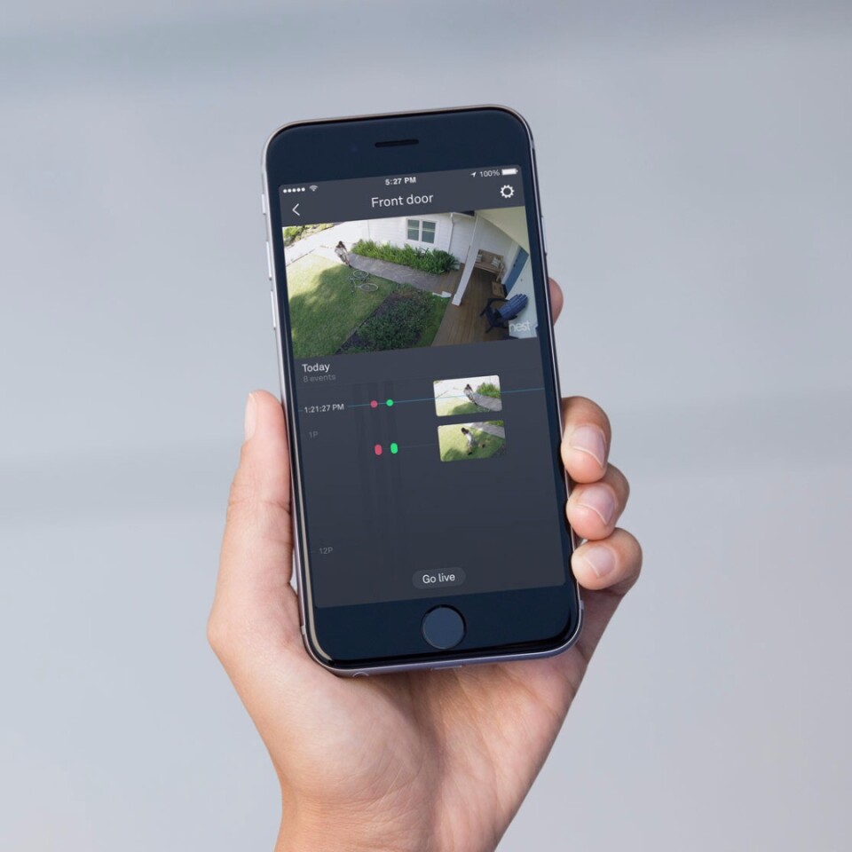 Nest says its cameras can tell the difference between a tree swaying in the breeze or an actual person entering the frame, even with different degrees of certainty