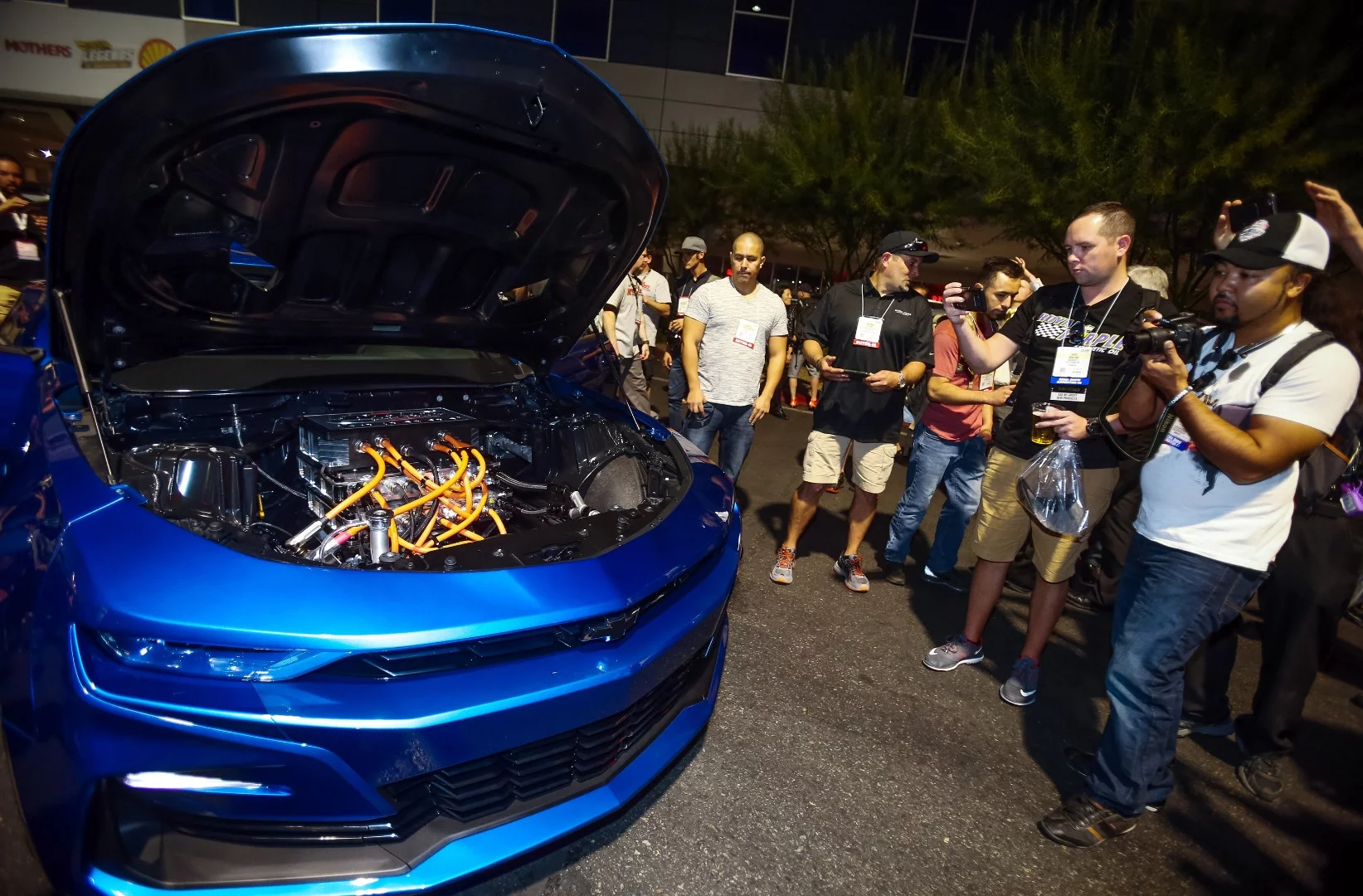 Chevy pops the hood for a closer look