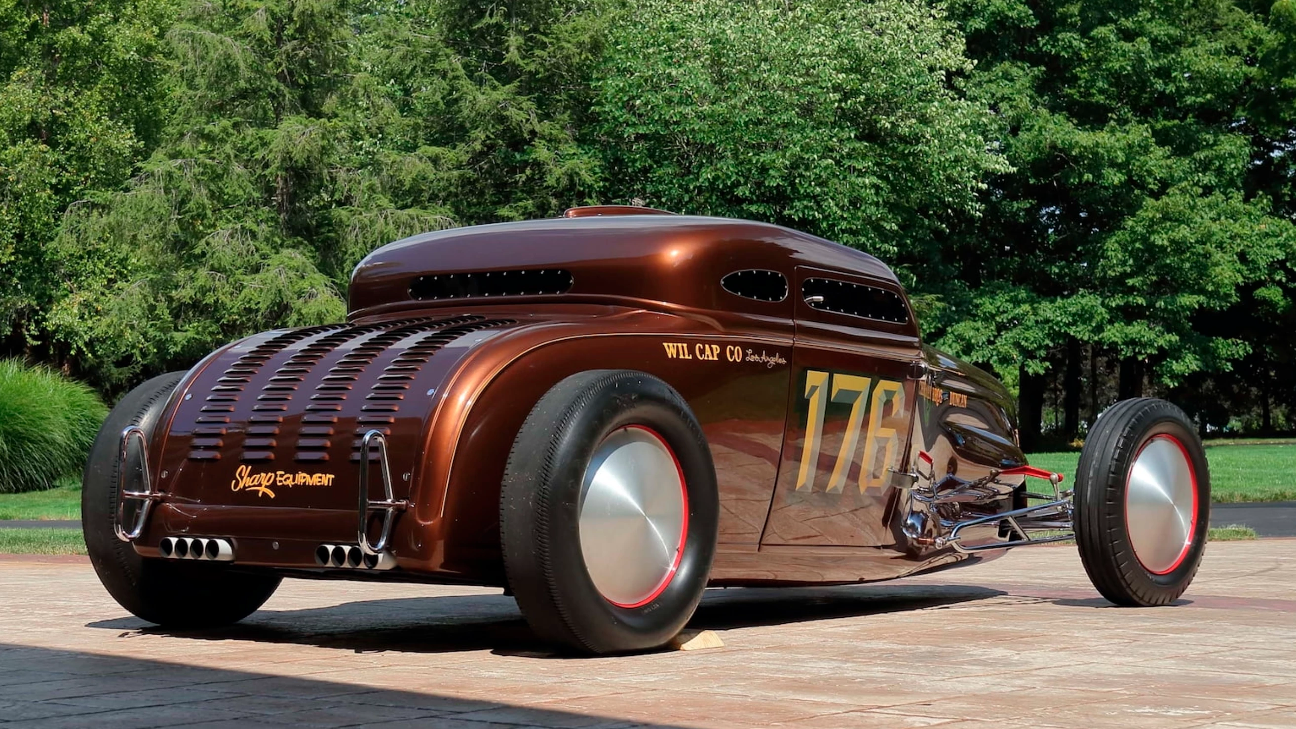 This 1954 Chrisman Bonneville Coupe sold for $341,000 at Mecum's 2022 Kissimmee sale on 15 January 2022