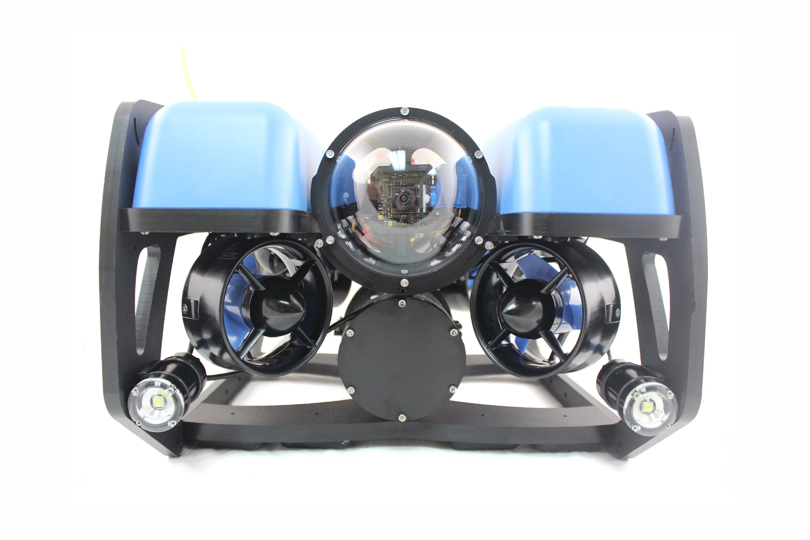 Front view of the BlueROV2
