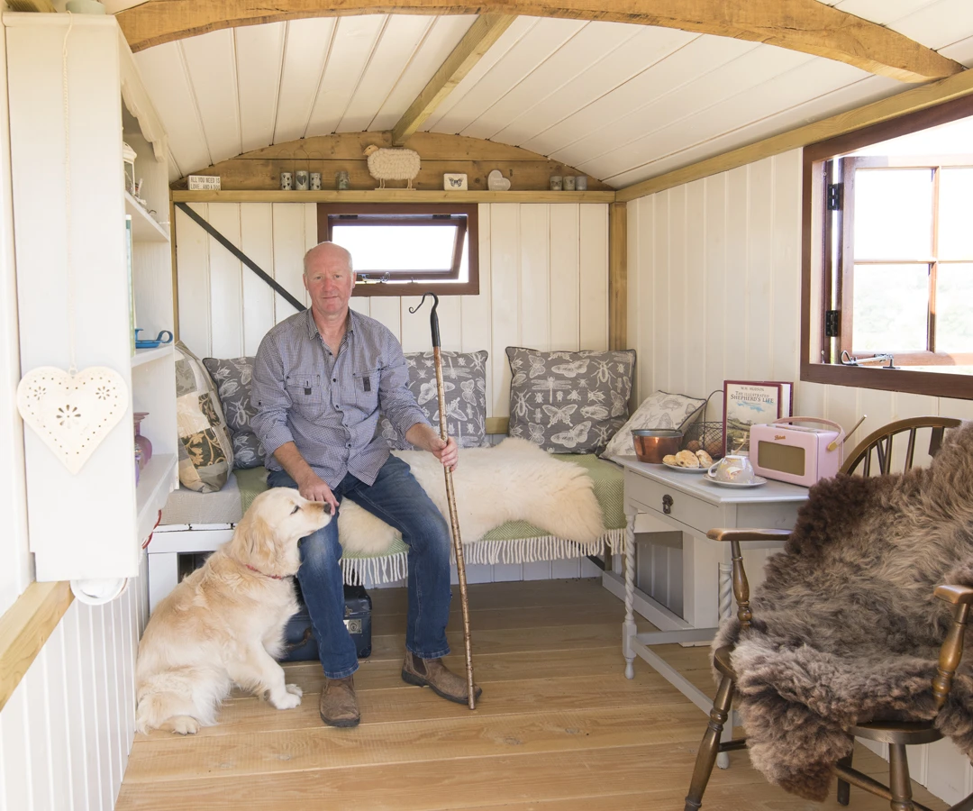 Jo’s Shepherds Hut is owned by Greg Whale