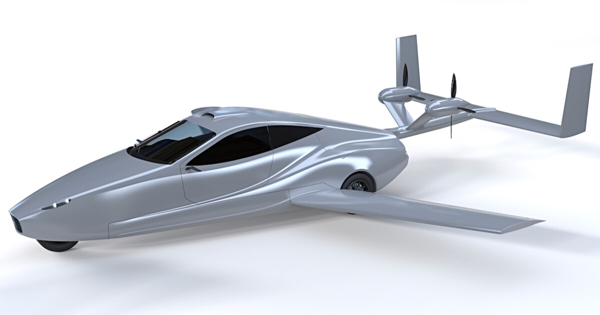 Switchblade flying car gets production redesign after first flight
