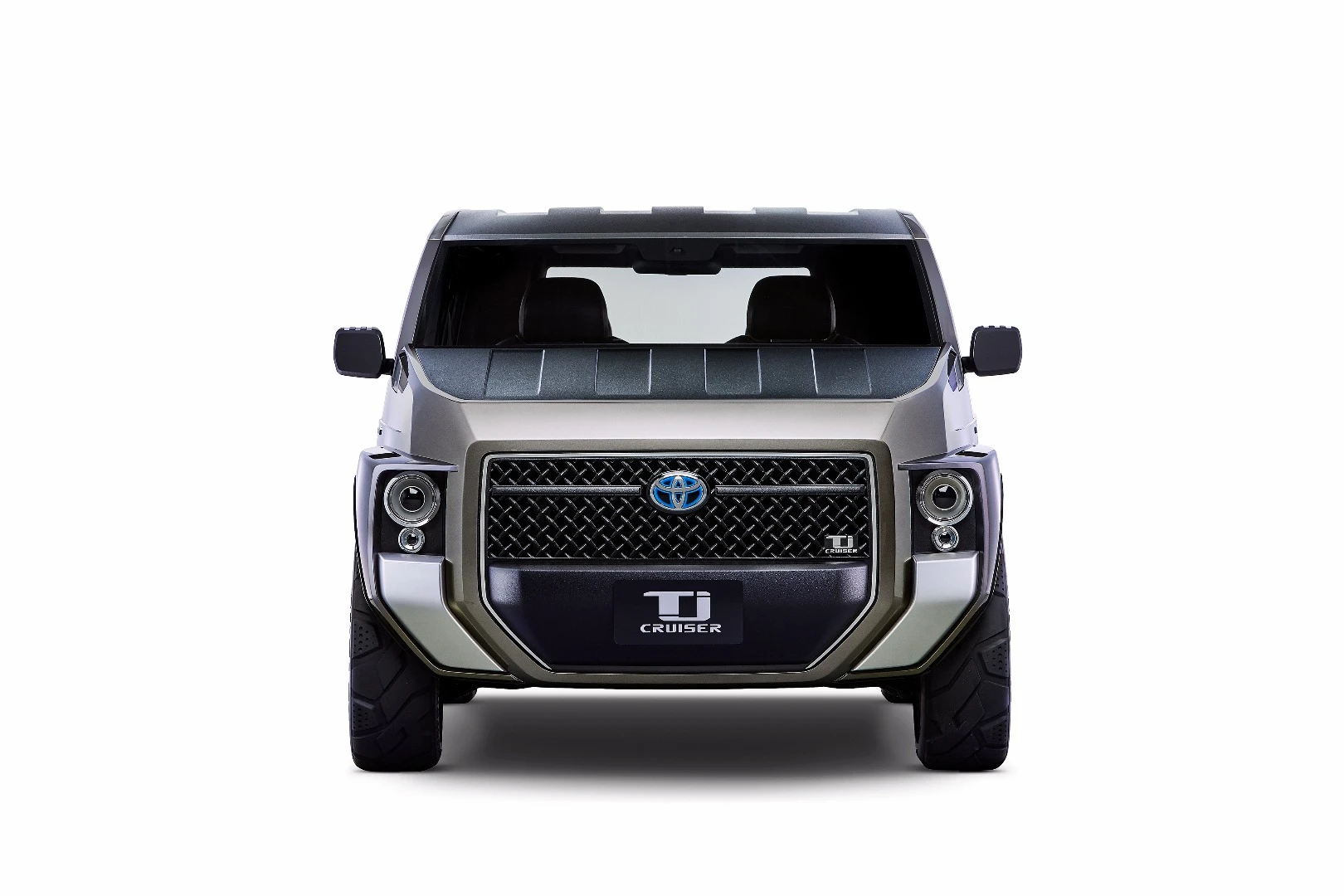 The Toyota Tj Cruiser looks mean and off-roady
