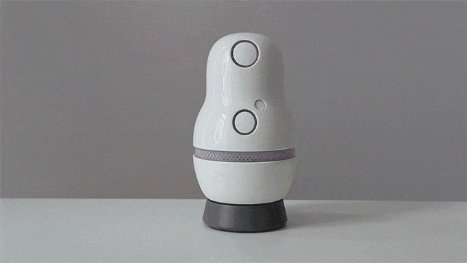 The StoryHome has buttons for recording stories, playing stories and skipping through recorded stories