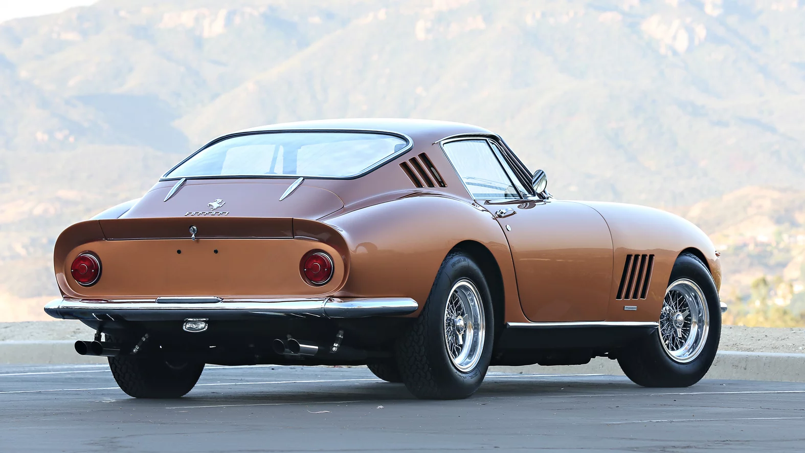 One of just 330 Ferrari 275 GTB/4s produced, with the original leather upholstery and just 28,000 miles on the clock, this 1967 Ferrari 275 GTB/4 sold for $3,245,000 at Gooding & Co's official Pebble Beach auction.