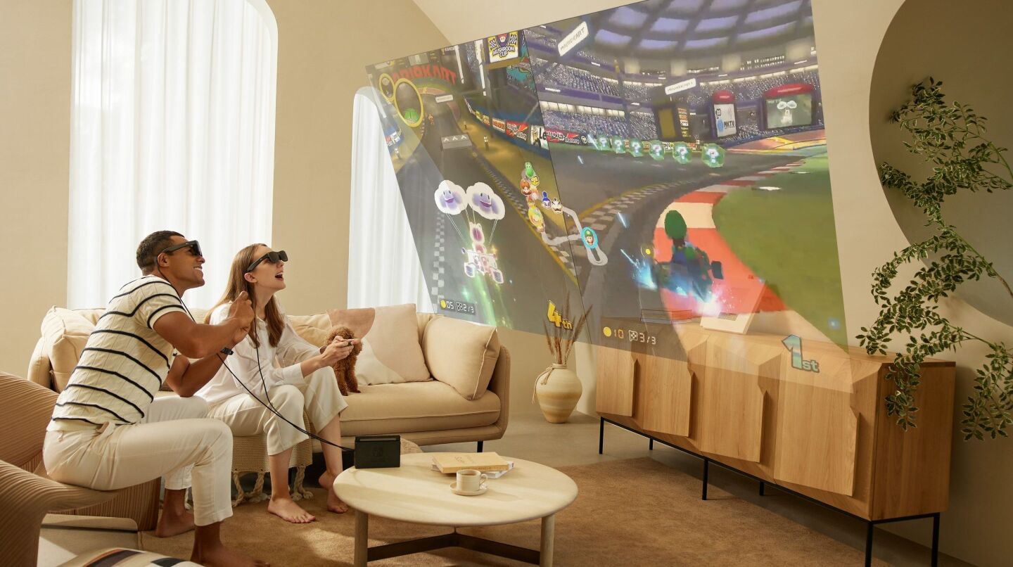 TCL's smart specs put a huge virtual display in front of your eyes