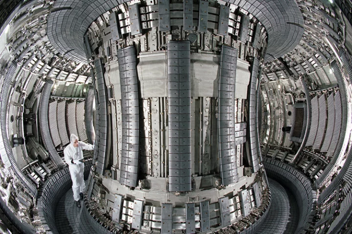 Runaway electrons can melt the solid metal walls of nuclear fusion reactors but a pair of young physicists have discovered a way to slow and control these electrons paving the way for safe nuclear fusion reactors