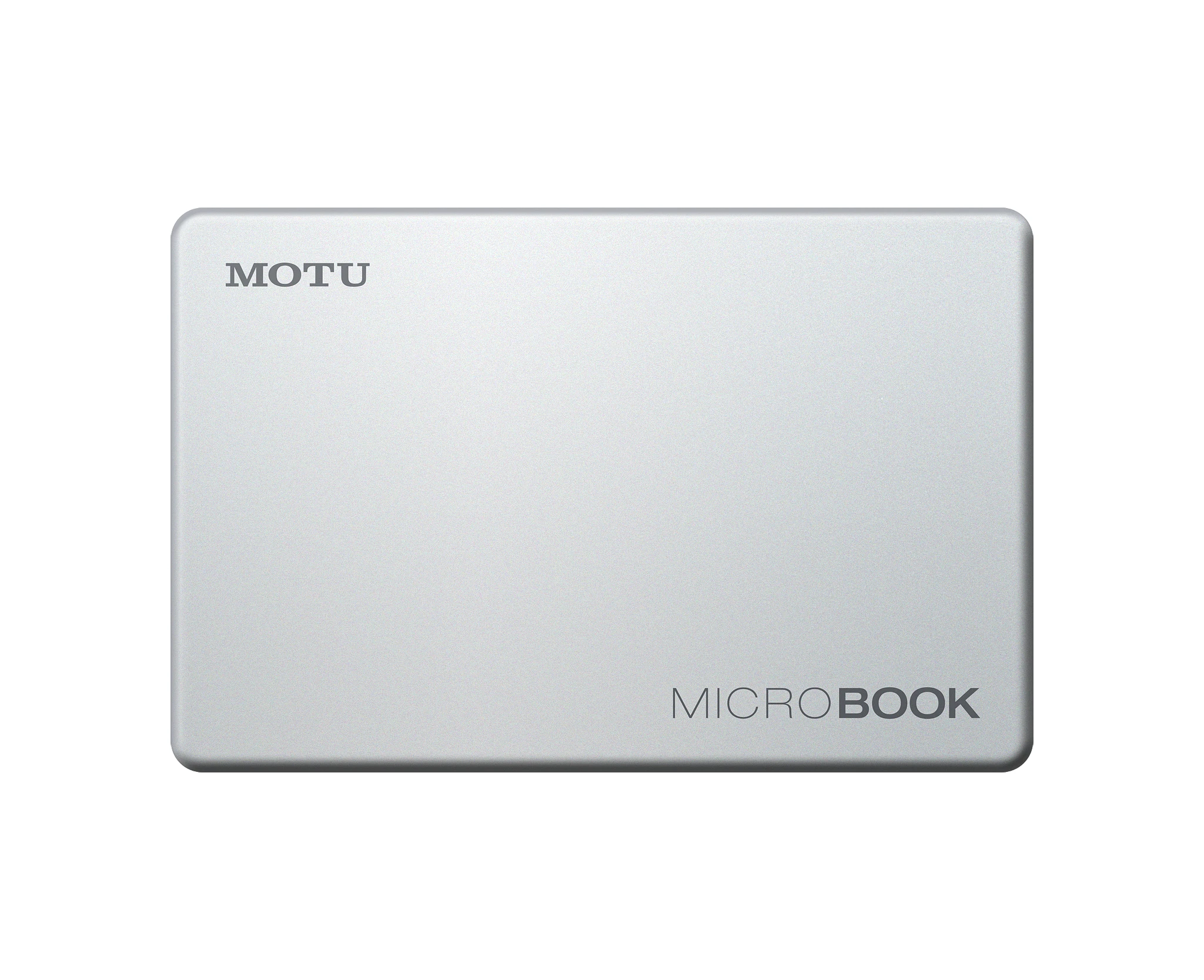The MicroBook from MOTU brings professional level studio recording capabilities to a Mac or PC computer