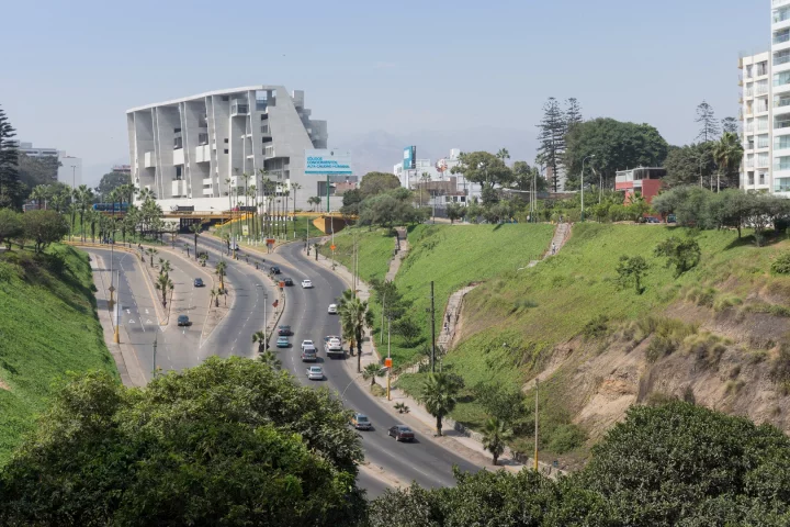 The concrete building was designed by Ireland's Grafton Architects, in collaboration with local firm Shell Arquitectos