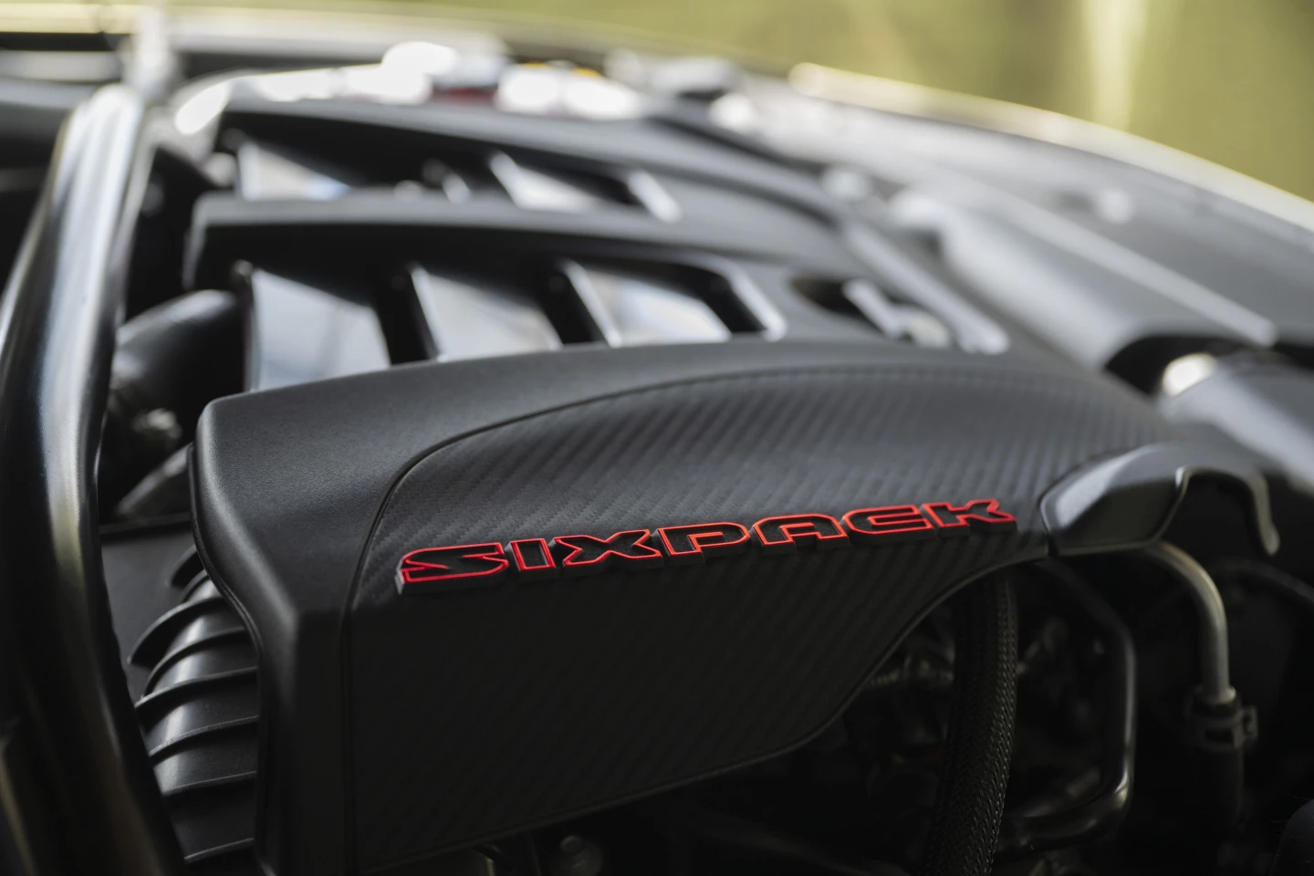 The six-cylinder engine in the Dodge Charger Sixpack models outputs 420 or 550 horsepower, depending on package