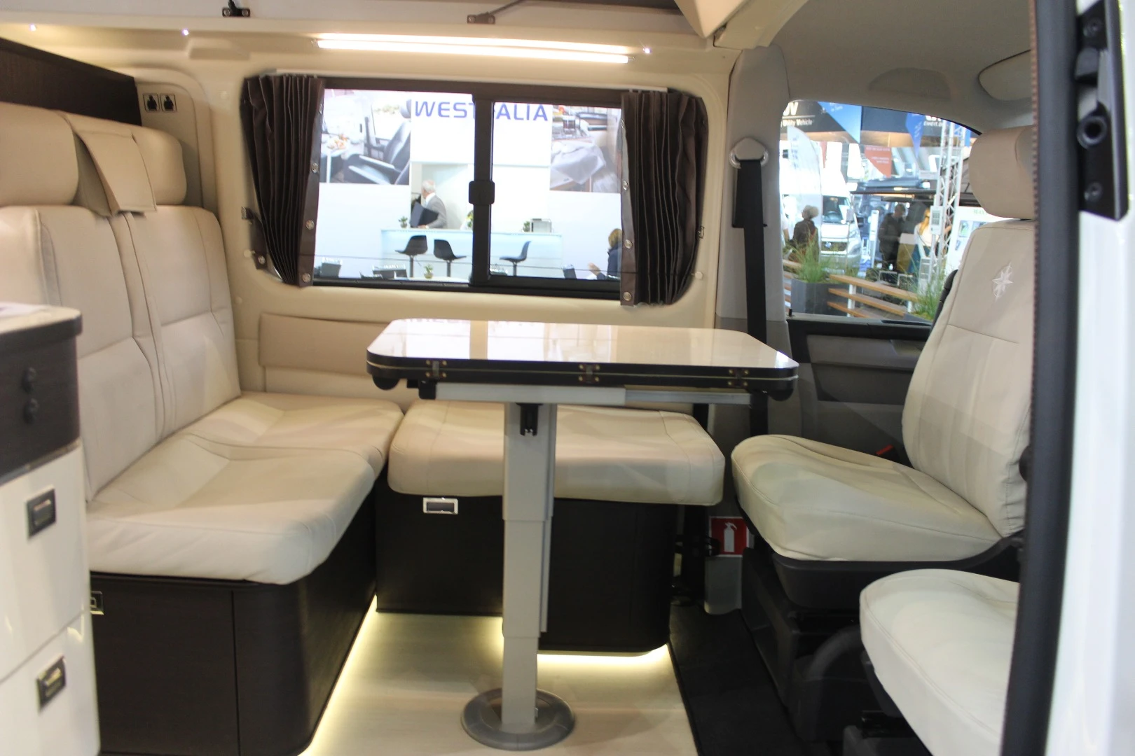 Plenty of seating inside the Westfalia Kepler One