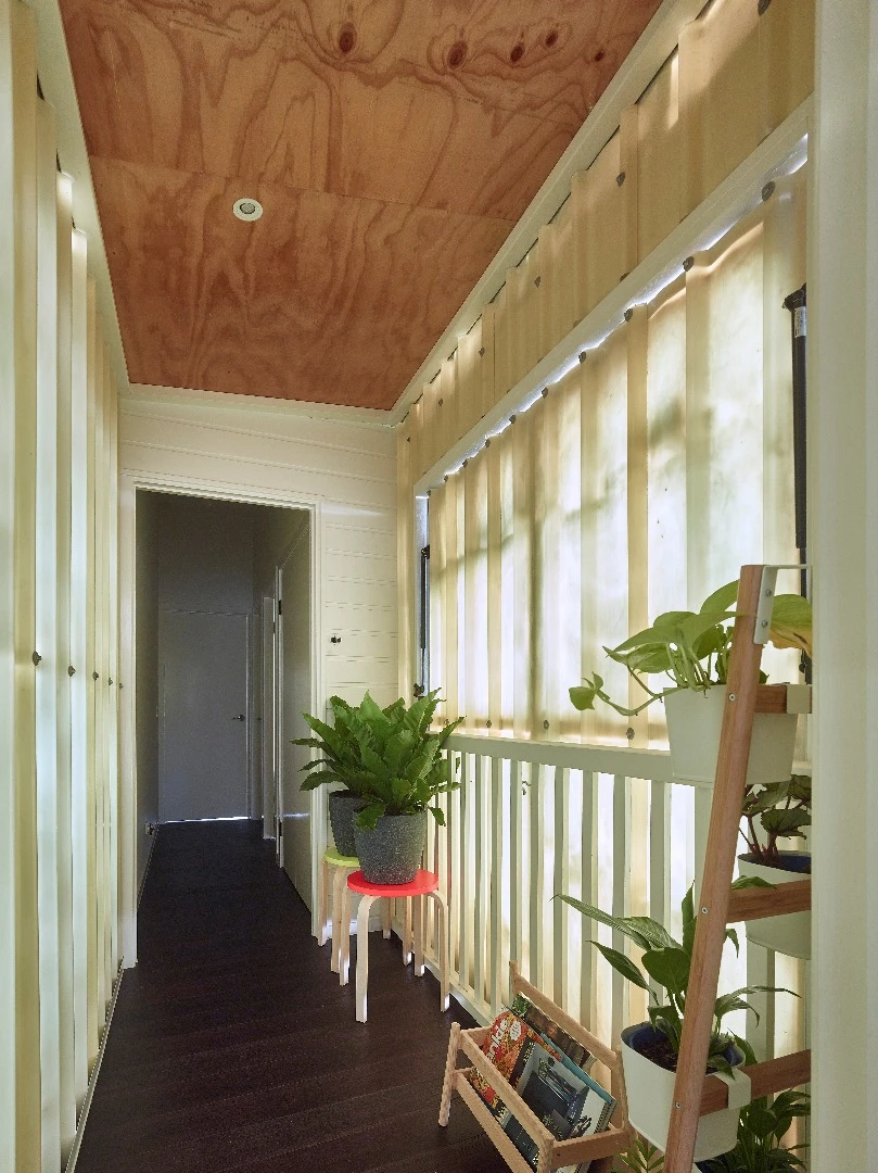 Interior of the Two Pavilion House, by Toussaint & Volz