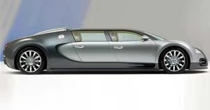 The stretched Bugatti Veyron