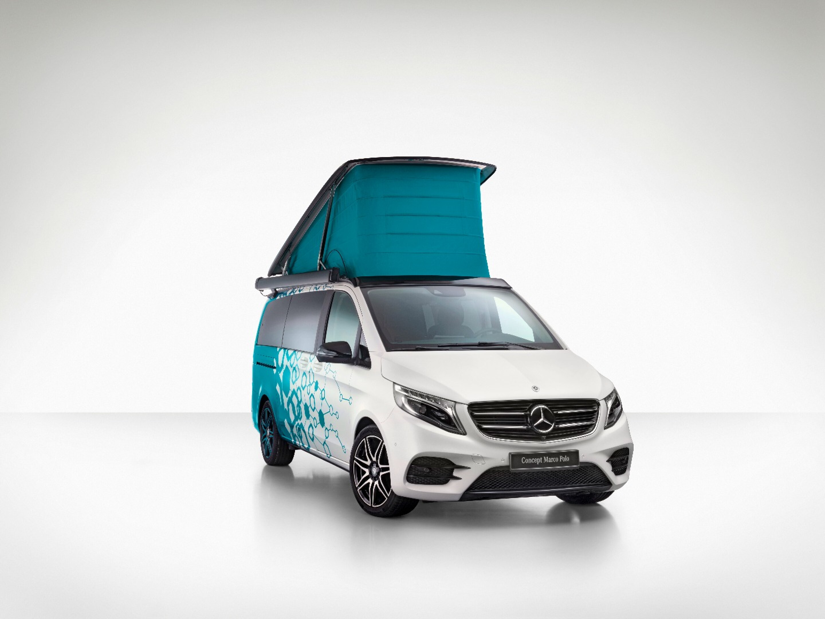 Mercedes shows futuristic concept camper vans with fuel cells and smart