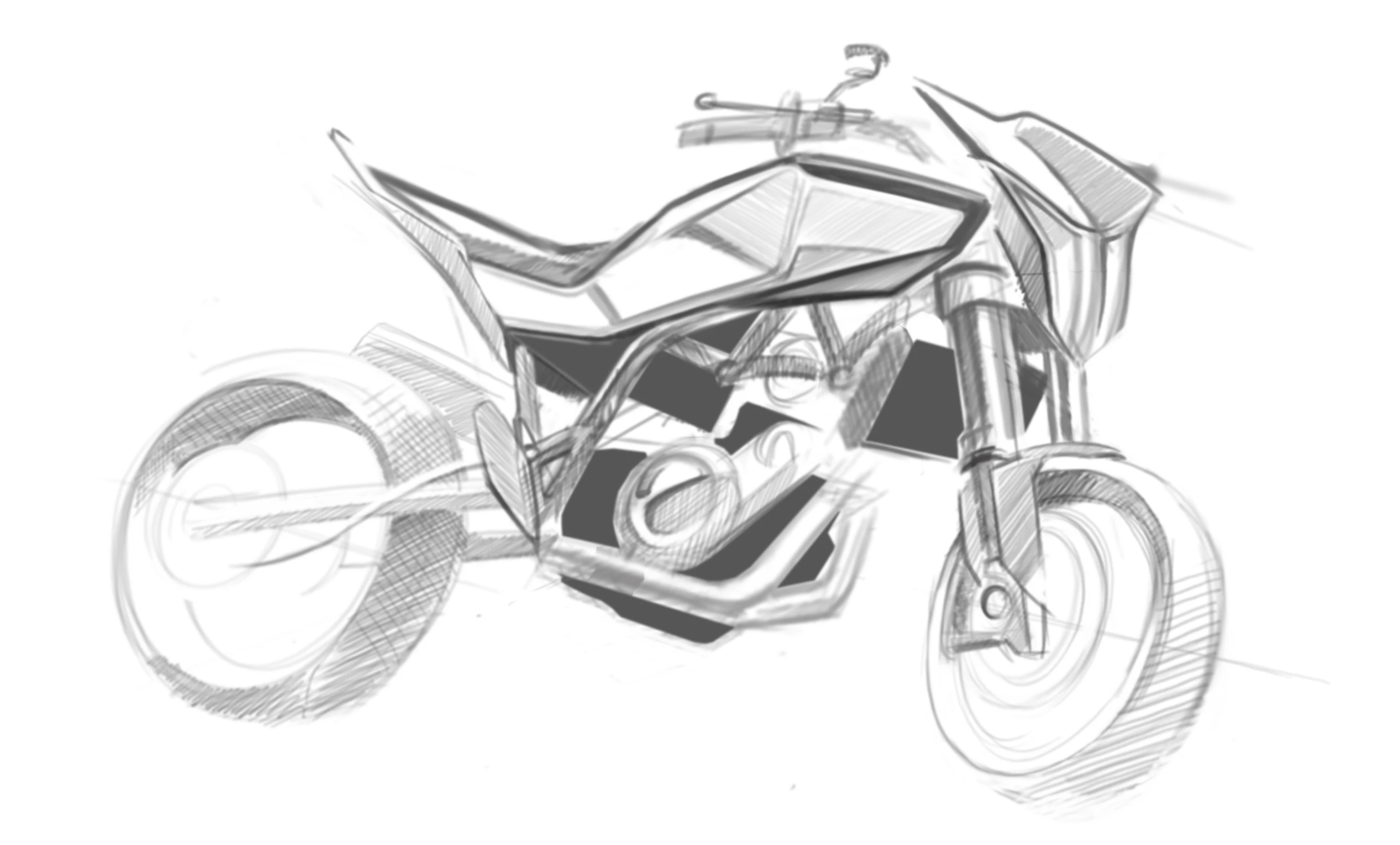 First sketches of new Husqvarna 900 streetbike
