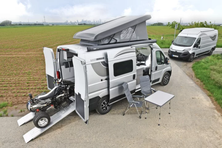 The new Citroën Biker Solution Multi can load an ATV, motorcycle with sidecar or go-kart