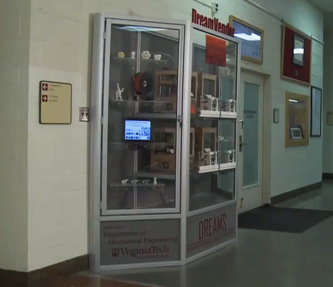 The DreamVendor was created by Virginia Tech's DREAMS Lab