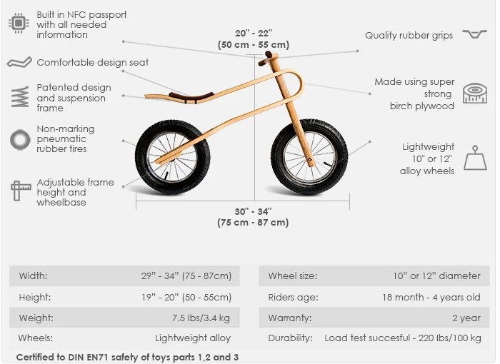 ZumZum design features and specs