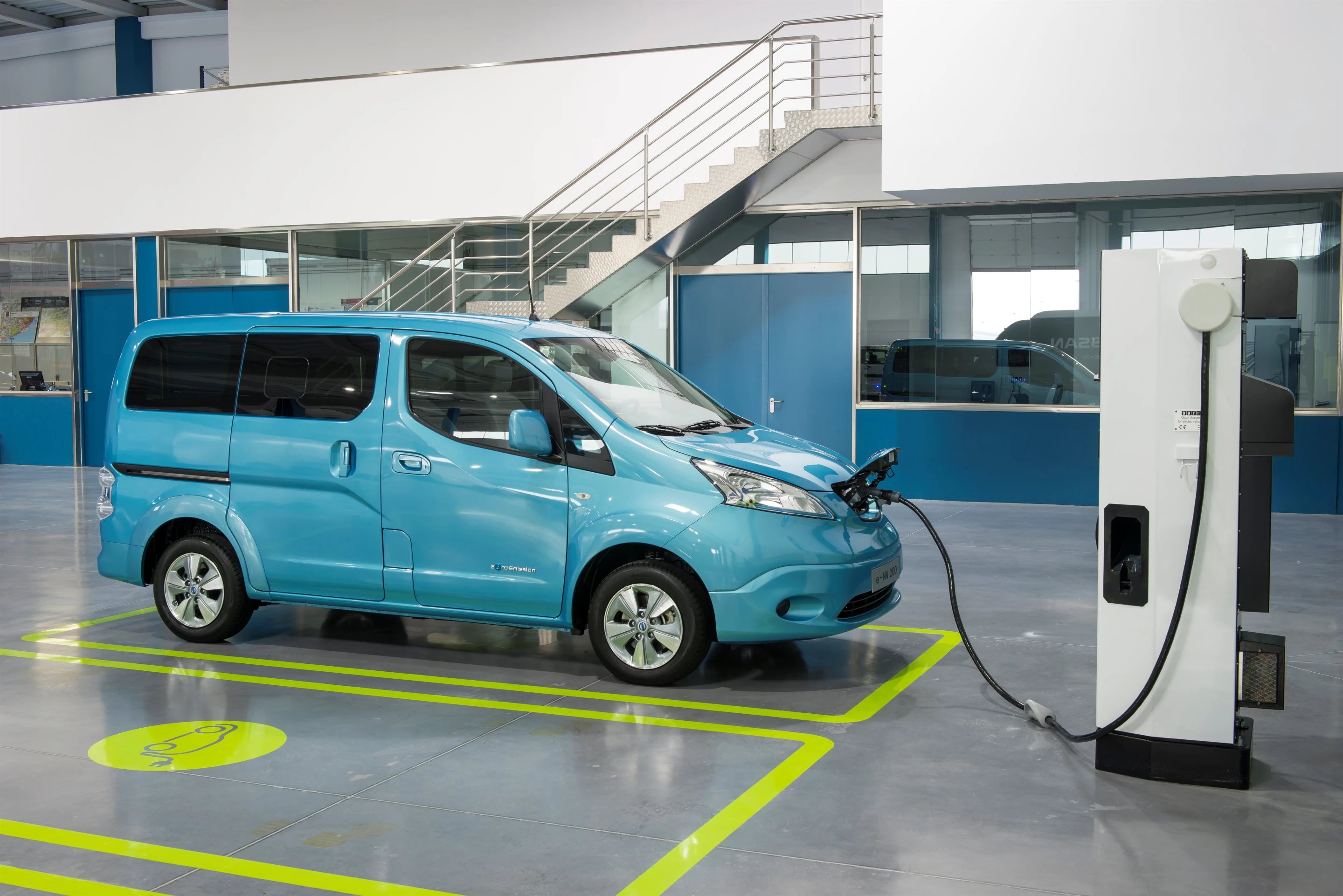 Nissan's e-NV200 has the same electric drivetrain as the LEAF