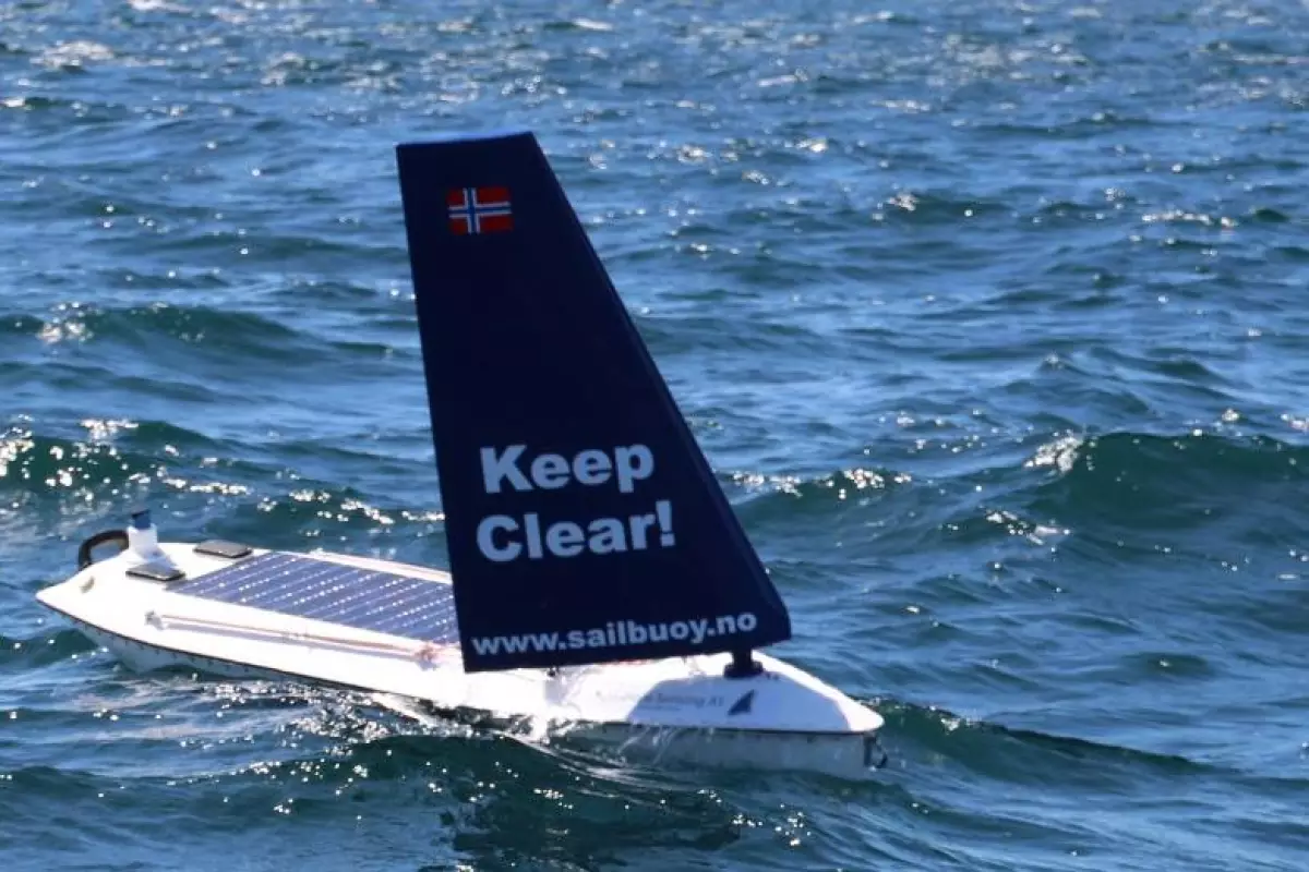 The Sailbuoy Met has become the first unmanned surface vessel to successfully cross the North Atlantic