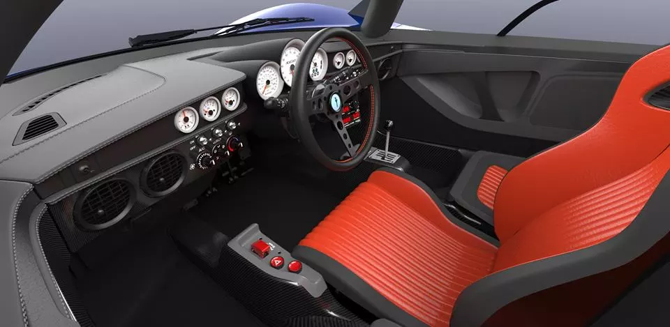 The central driver's seat of the SCG 004S is set forward of the outer passenger seats