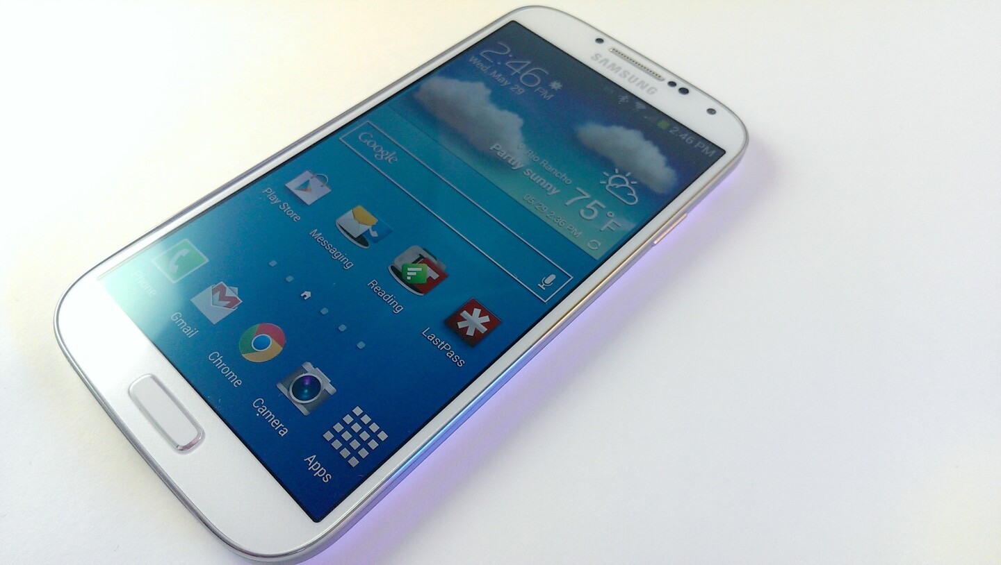 The Galaxy S4's 1080p display is one of the best