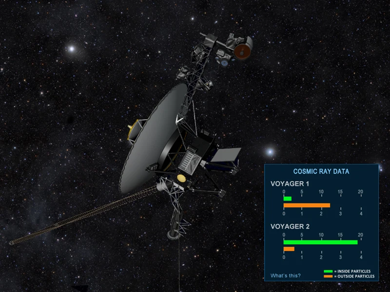 The Voyager gauge (Image: NASA)