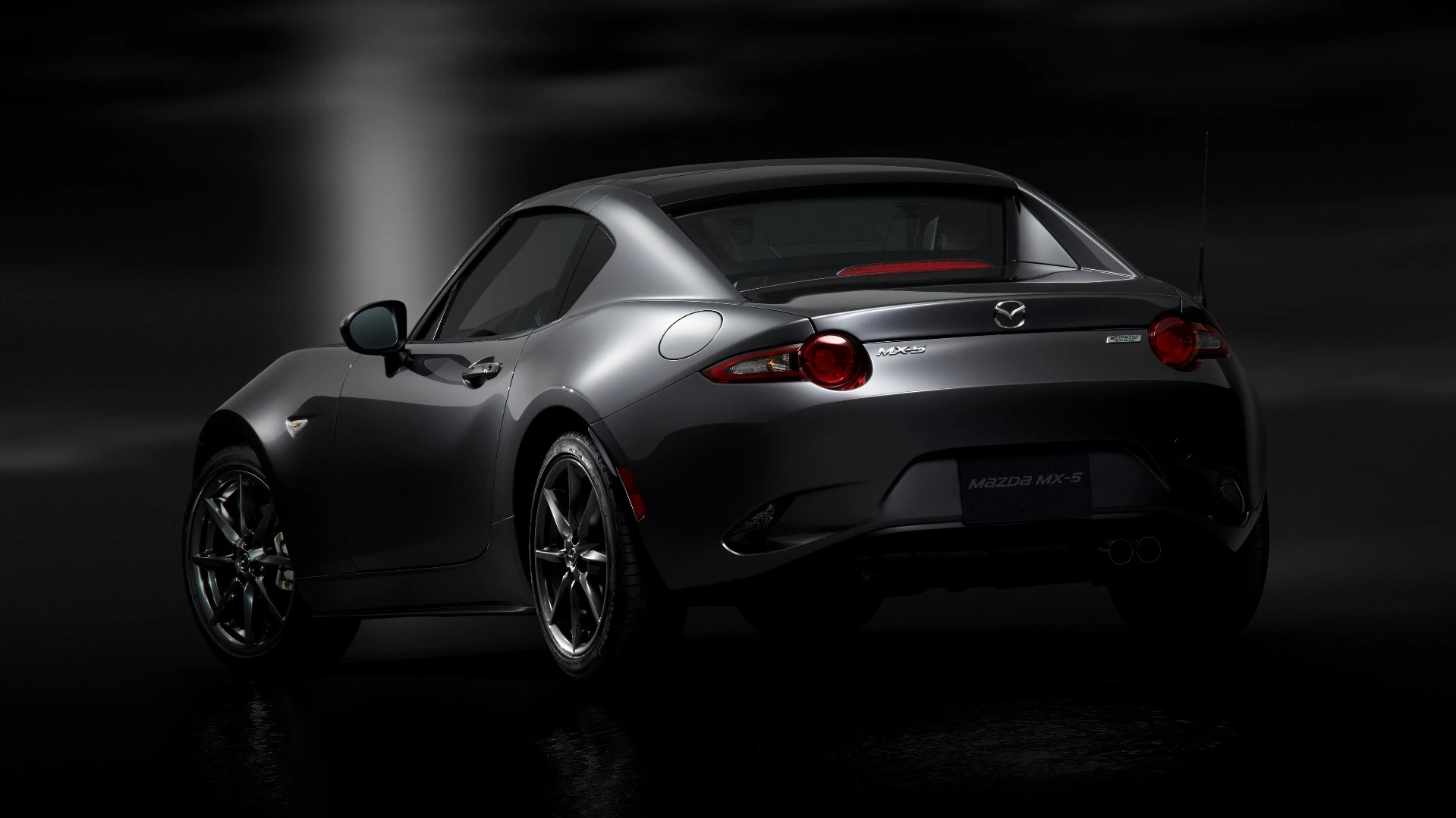 The MX-5 RF features a new retractable hard-top system