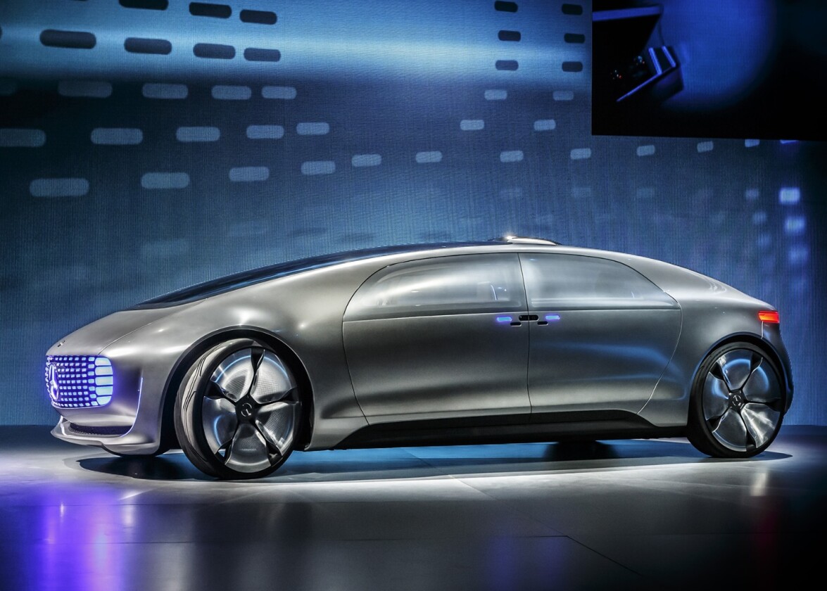 The Mercedes F 015 concept