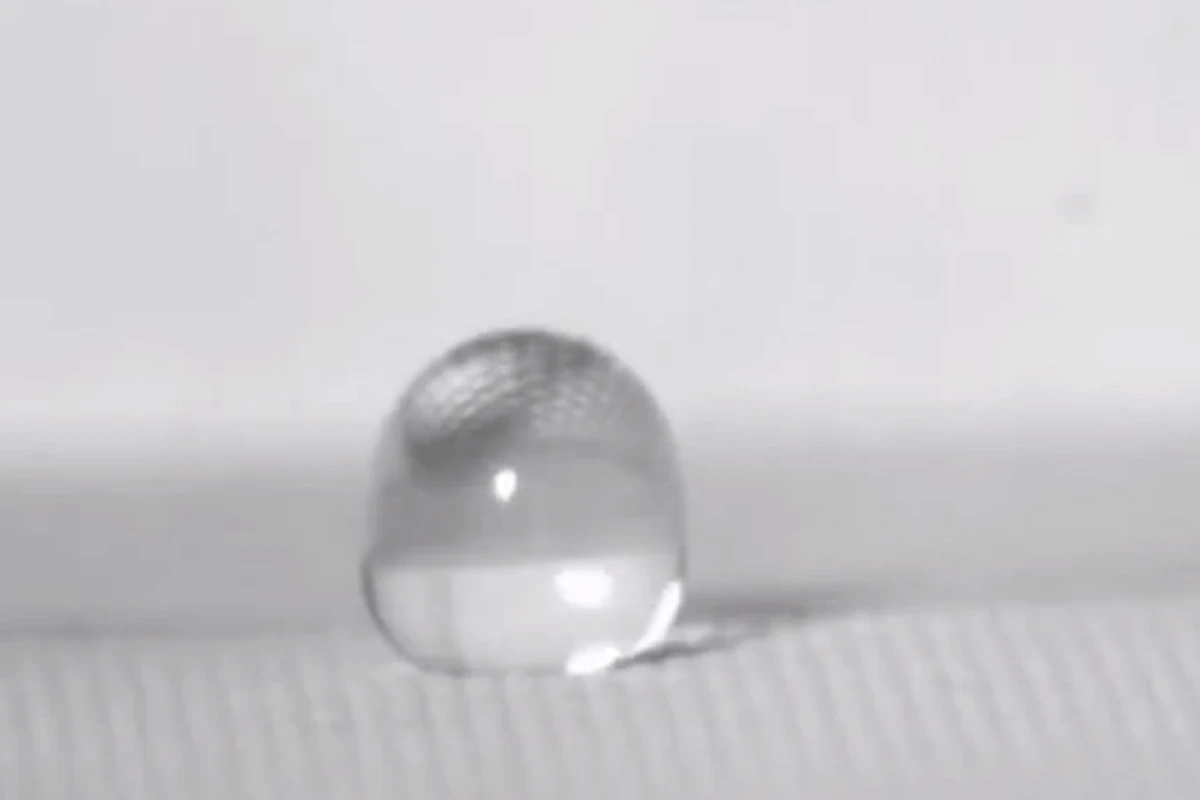 Most liquids literally bounce off surfaces treated with a "superomniphobic" coating developed at the University of Michigan