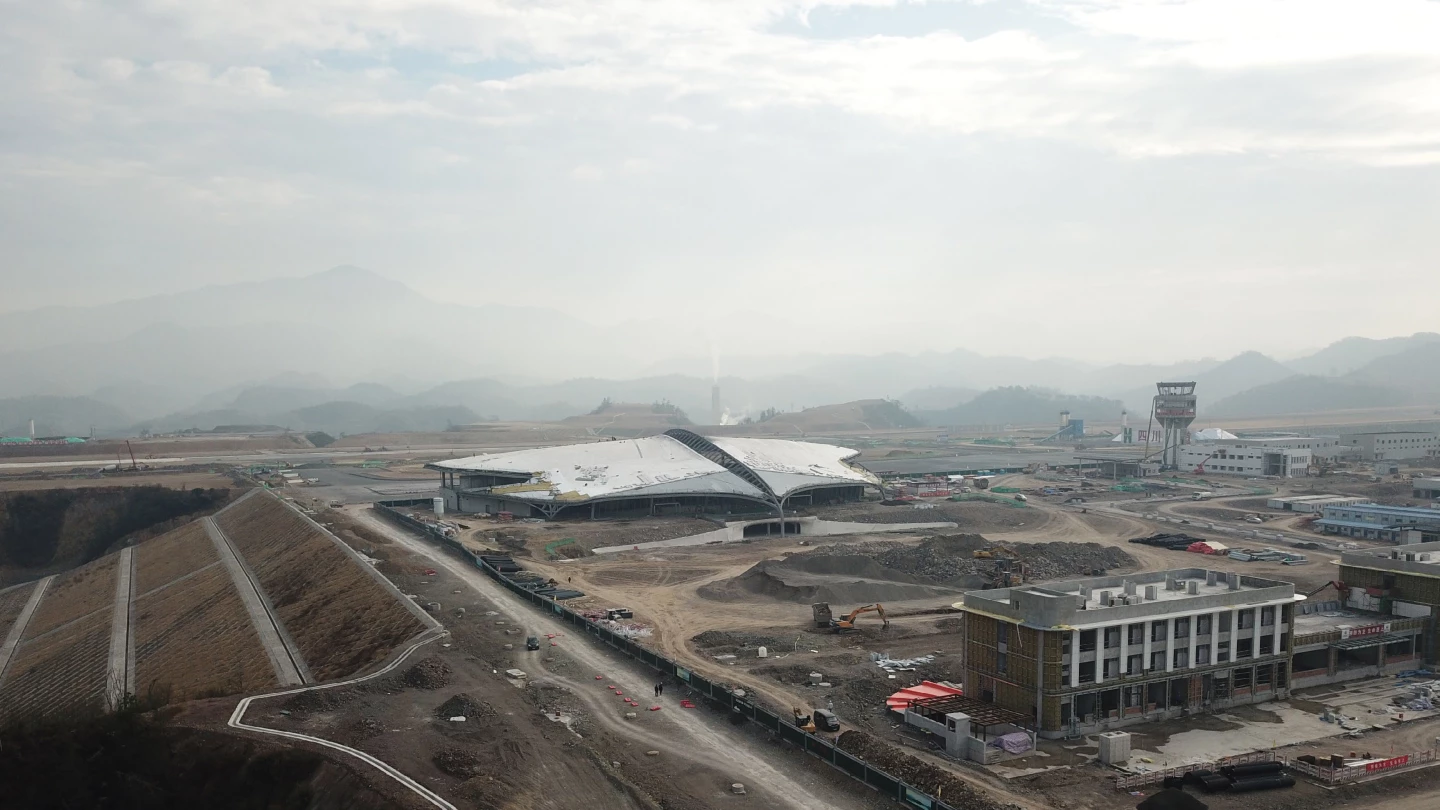 Lishui Airport is currently under construction and MAD says it will be complete by the end of 2024
