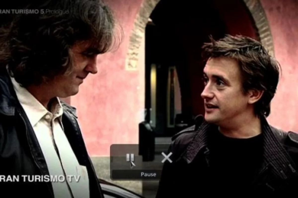 Top Gear's James May and Richard Hammond