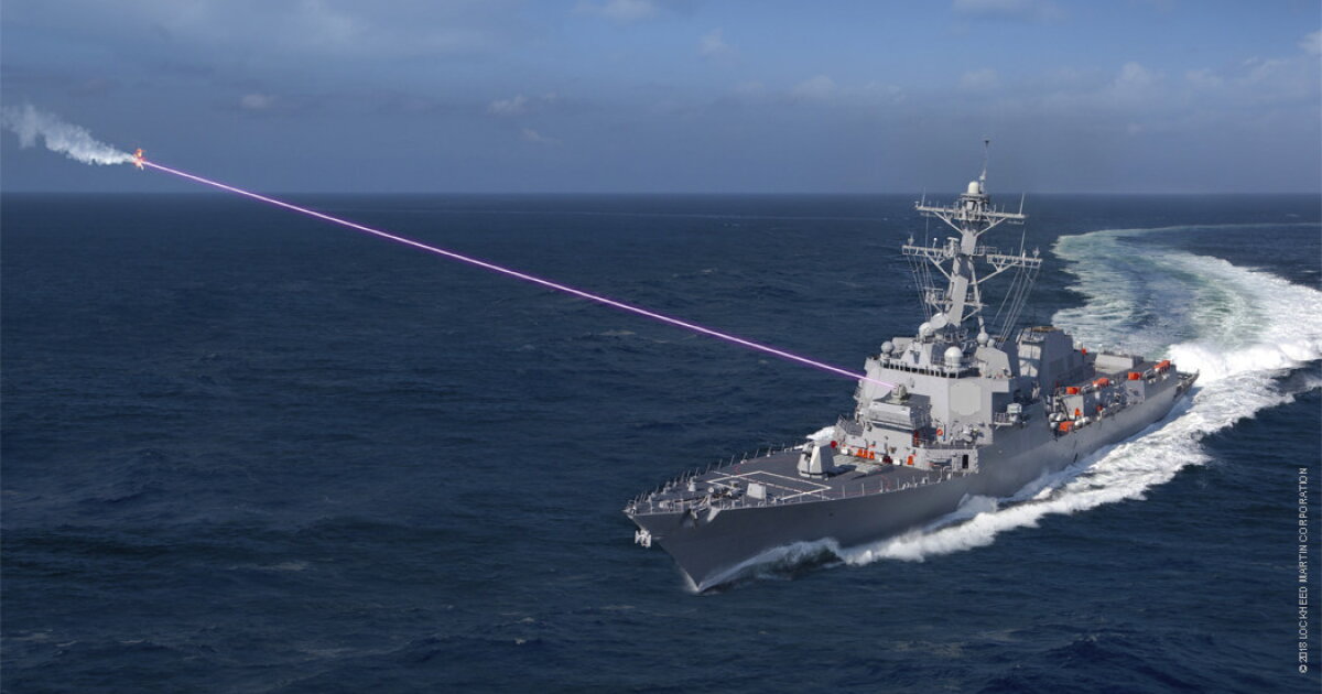 US Navy deploys first anti-drone laser dazzler weapon