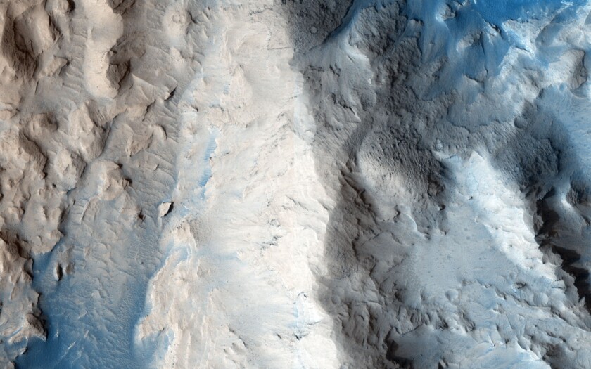 The mysterious Medusae Fossae Formation, as seen from above