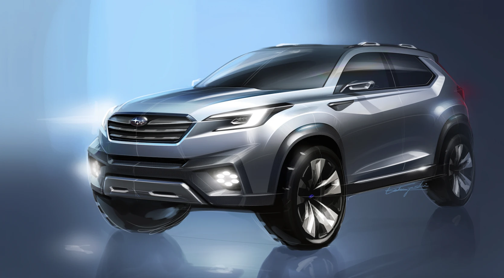 Subaru Viziv Future sketch