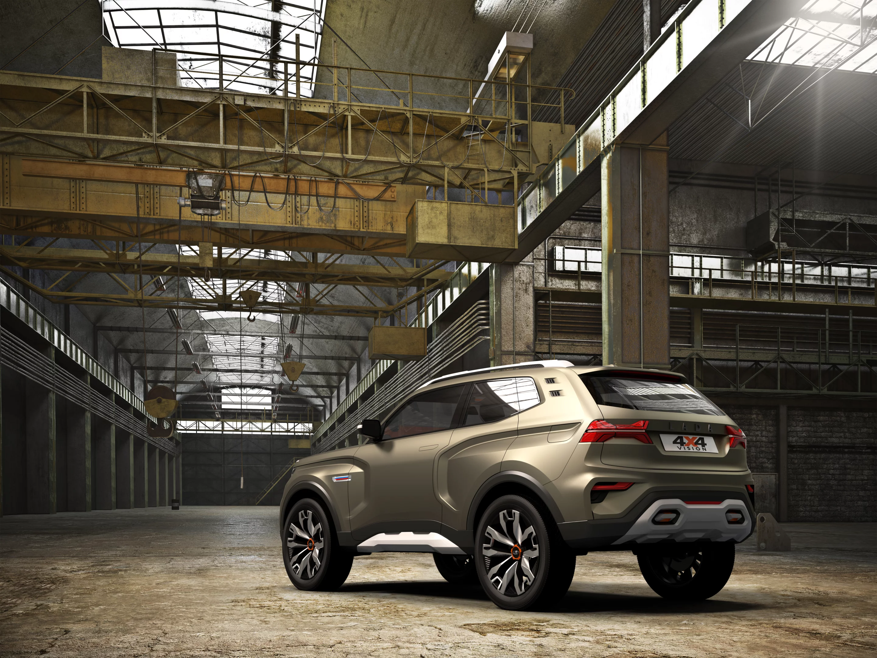 Lada 4x4 Vision: a compact SUV