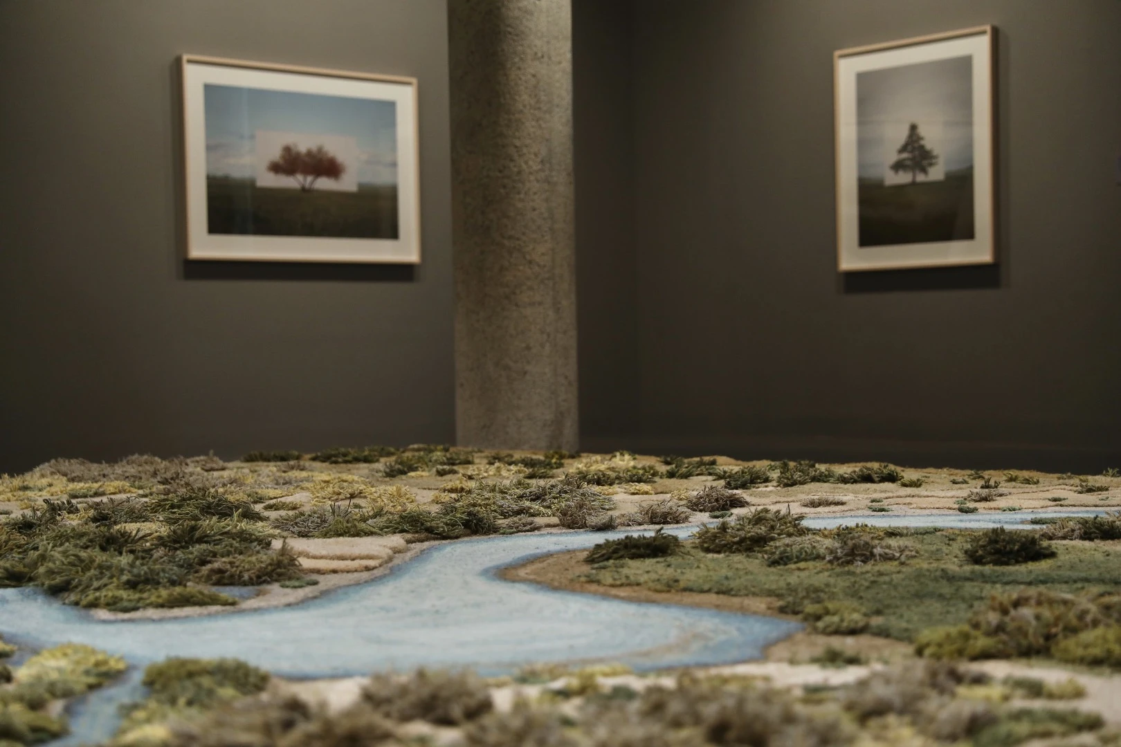 Installation view of Alexandra Kehayoglou, Santa Cruz River, 2017 at NGV Triennial at NGV Melbourne 2017